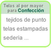 Baner: Telas al por mayor para confeccion: tejidos de punto, telas estampadas, sederia, ...